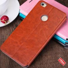 Xiaomi Mi Max Mofi Soft Leather Flip Case Flipcase Cover Hitam Prime