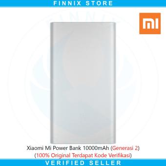 Xiaomi Mi Power Bank 10.000mAh 2 Fast Charging - Generasi 2  
