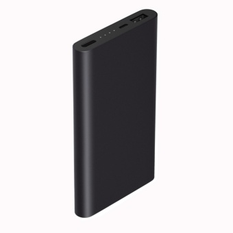 Xiaomi Original Mi Powerbank 10000 Mah Slim 2 Fast Charging - Black  