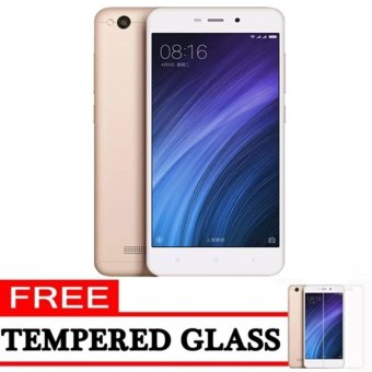 Xiaomi Redmi 4A - 16 GB - Gold + Gratis Tempered Glass  