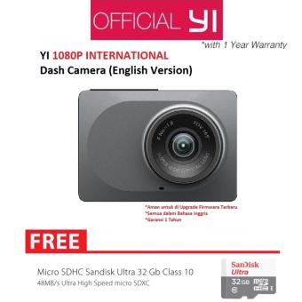 Xiaomi Yi Smart Dash Camera Car DVR International Version 