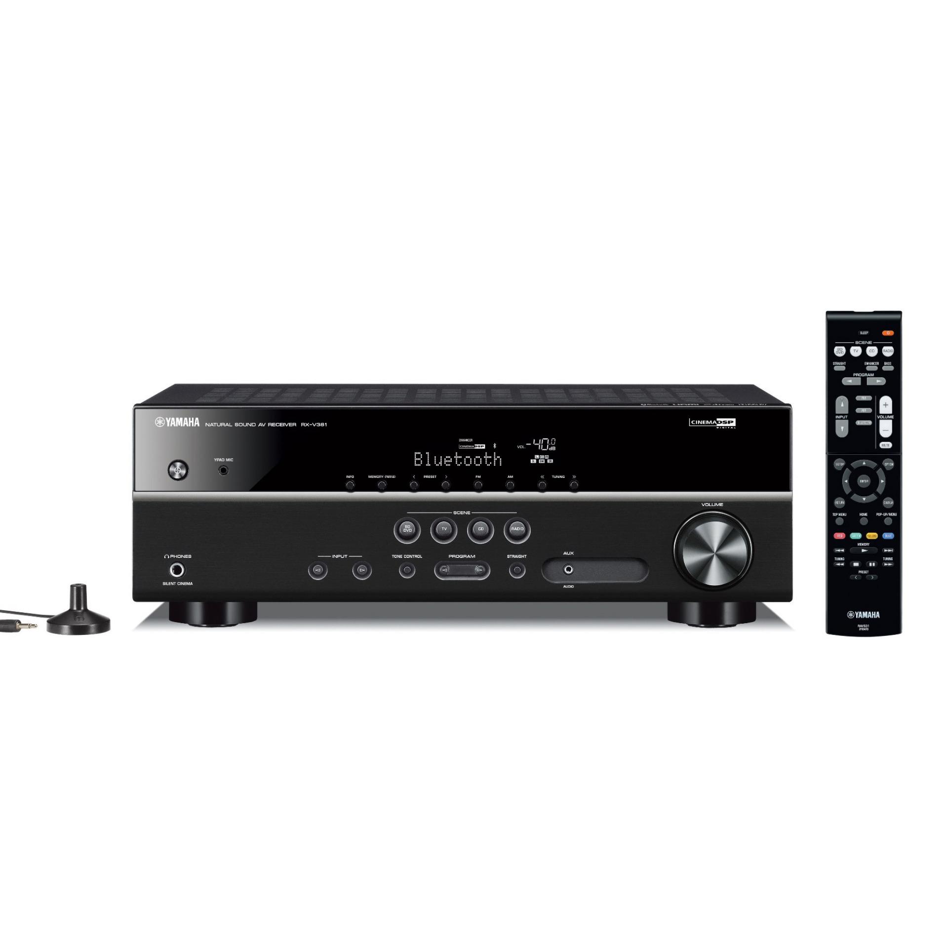 Yamaha RXV-381 AV Receiver Home Theater