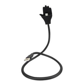 YBC Charging Data Cable Car Dock Flexible Coiled Holder Type-c Port for Android Samsung - intl