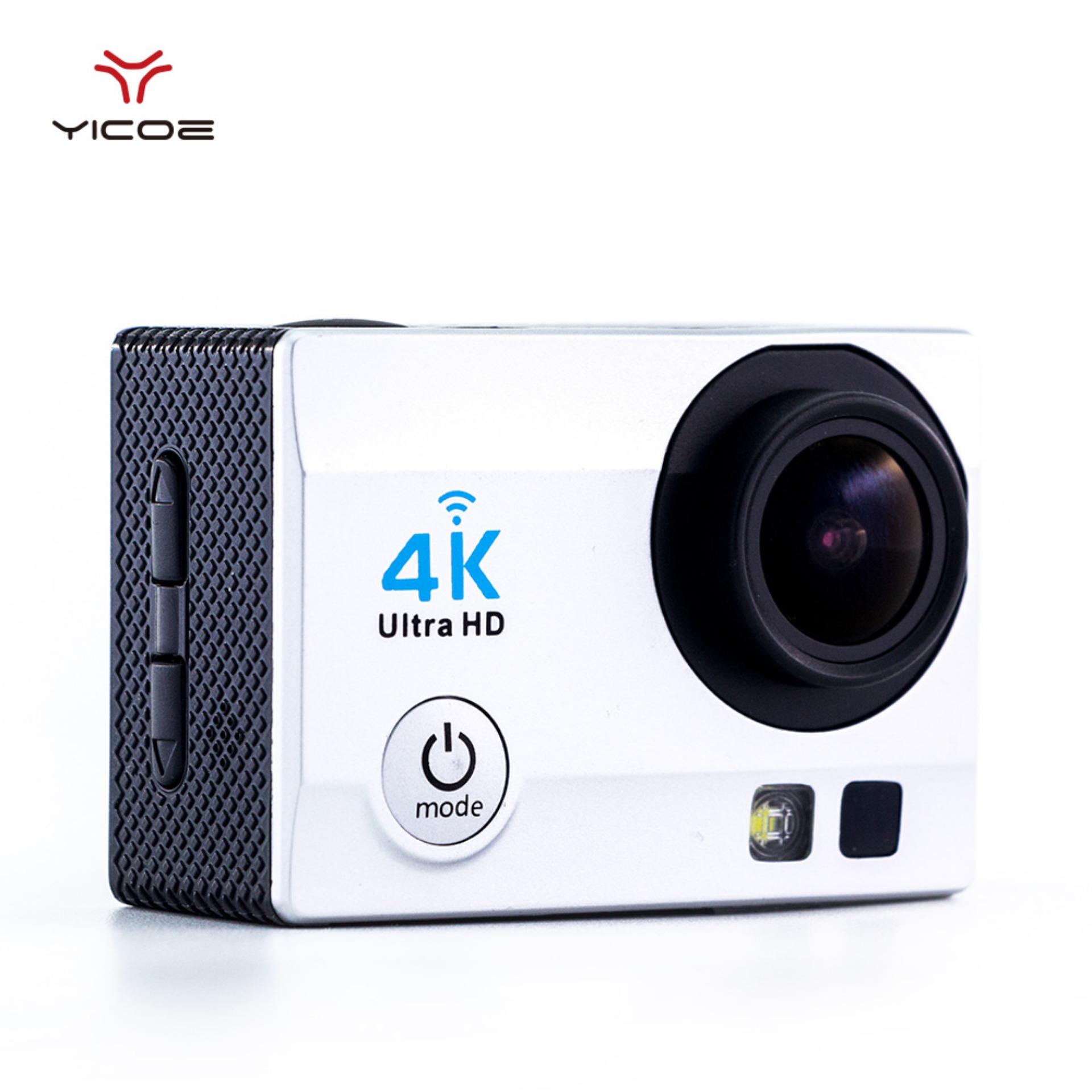 YICOE Q3HR ACTION Kamera Video 4 K 30FPS Wifi Ultra HD 16MP 30 M Waterproof 170D Remote Control Mini Go Xiao Pro Yi 4 K EK Helm EN Sport Kamera