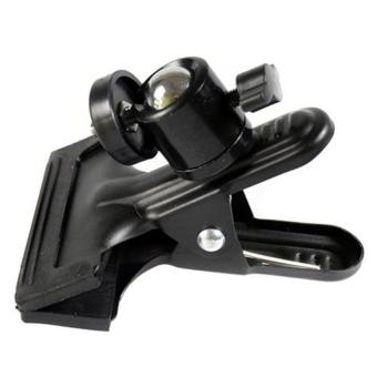 Gambar YJJZB For Cameras and Flashes Tripod Black Clamp Multi FunctionClamp with Ball Head