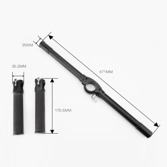 Zhiyun Dual Handheld Grip Bracket Kit Crane Extended Handle for Zhiyun Crane  Crane-M 3 Axis Camera Gimbal Stabilizer - intl