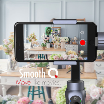 Zhiyun Smooth-Q 3-Axis Handheld Gimbal Stabilizer Wireless Control Vertical & Horizontal Shooting Panorama Mode for Smartphone 3.5\\\