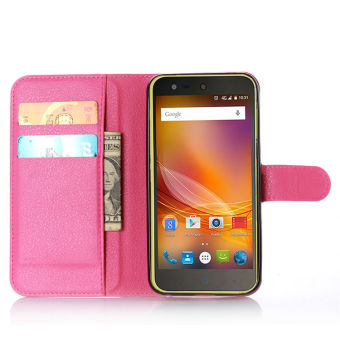 Gambar Zte x5 x5 timbul dompet pelindung lengan telepon shell