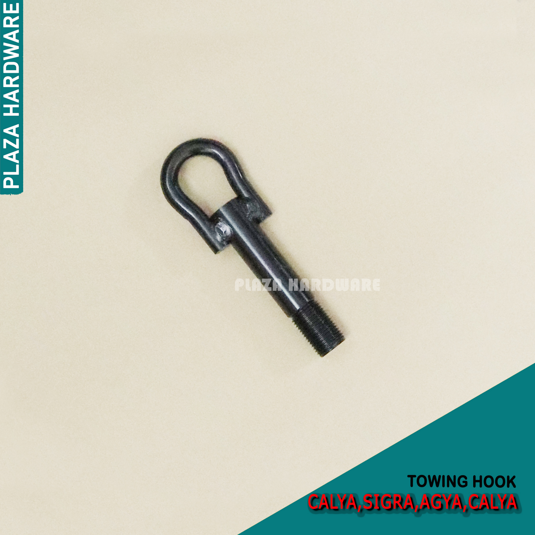 Cayla Sigra Agya Ayla Front Tow Hook Iron, Black Harga 114,999 rupiah*Gratis Ongkir