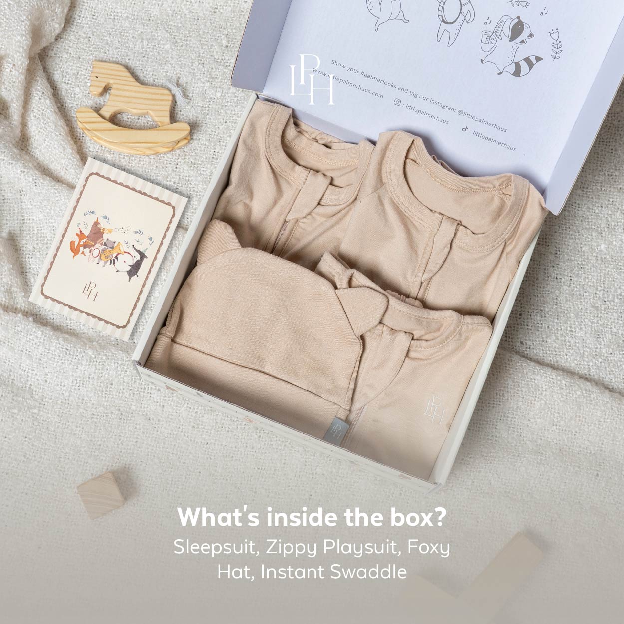 Little palmerhaus-Lullaby baby gift set (hampers Bayi newborn)