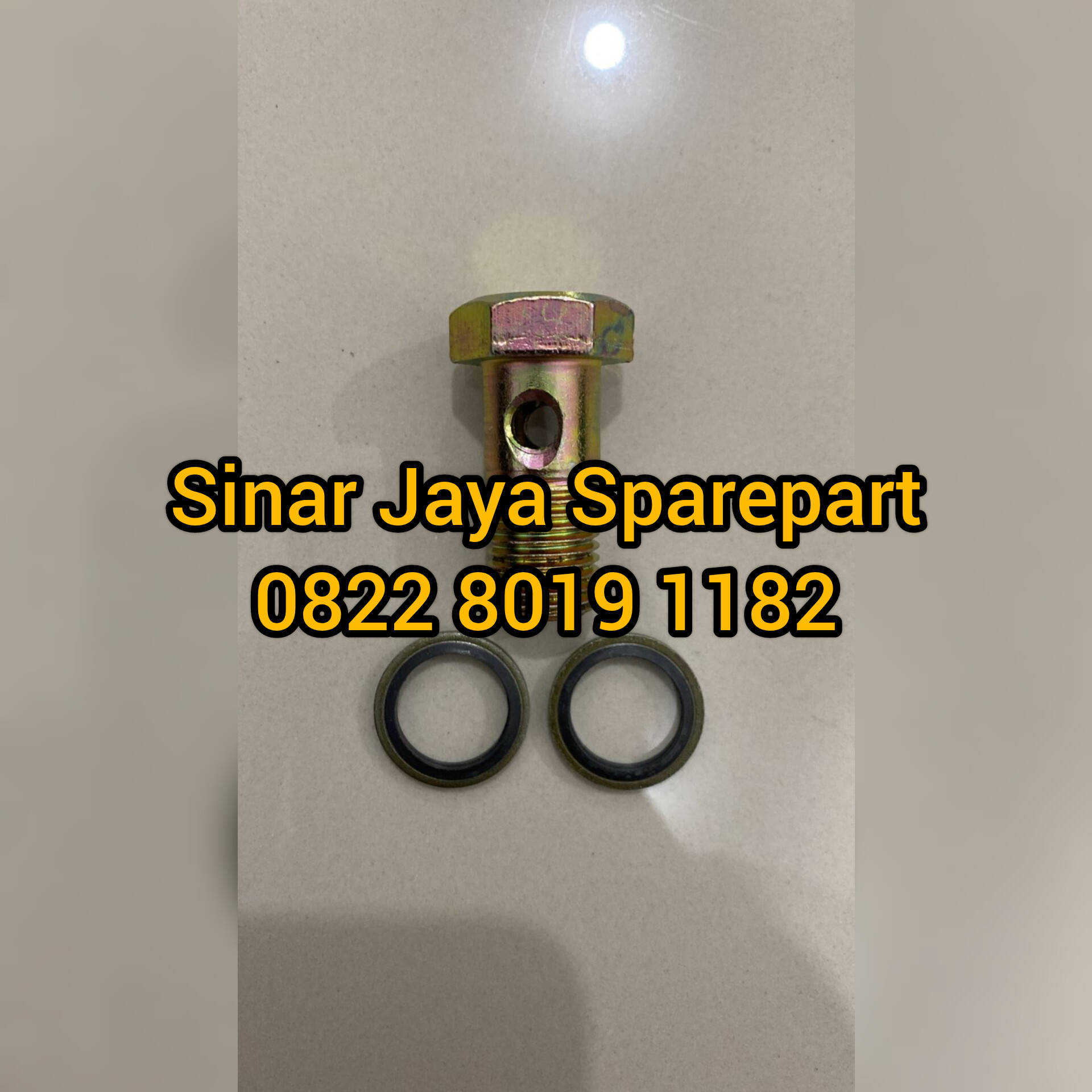 Baut Pompa Solar Toyota Dyna 110ET 110FT 110ST 130HT 130XT 130LT Hino Dutro 110LD 110SD 130HT 130HD 130MD 22535-78500 Harga 25,000 rupiah*Gratis Ongkir