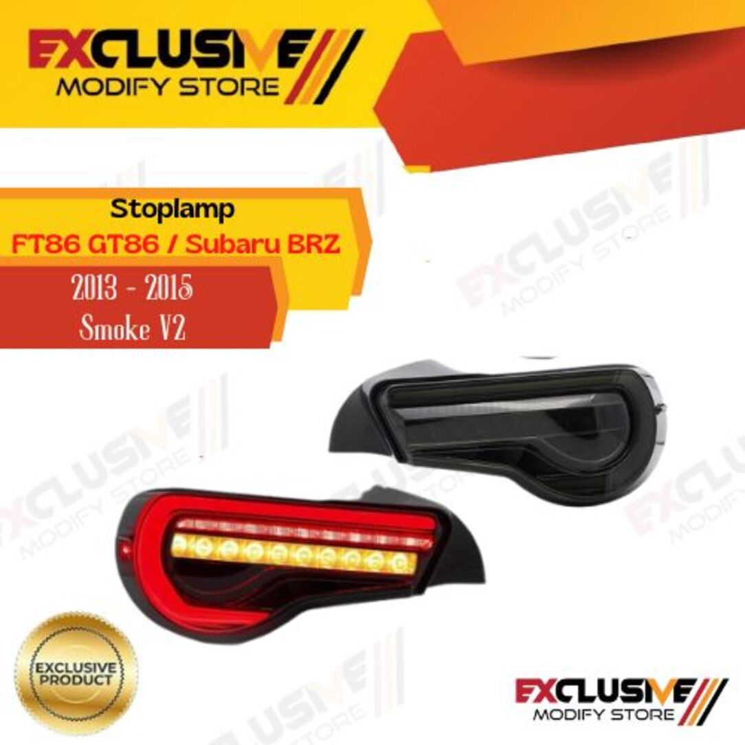 Stoplamp Toyota ft86/GT86 Subaru BRZ V2 2013 - 2015 smoke Harga 5,400,000 rupiah*Gratis Ongkir