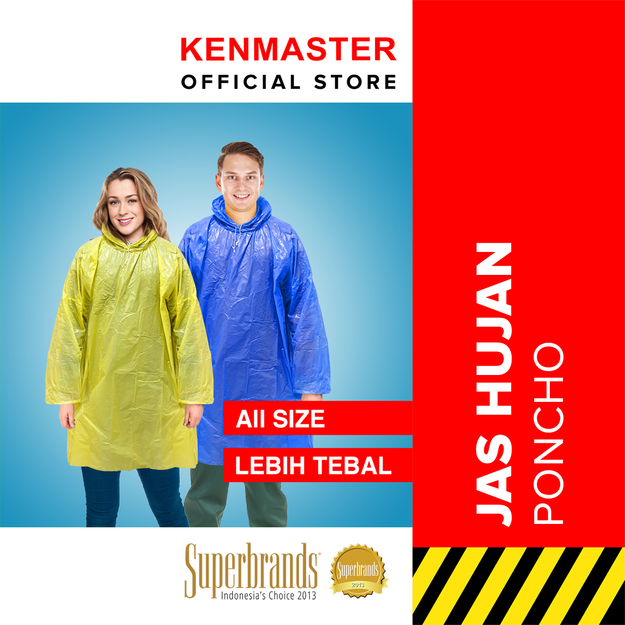 Kent Jas Hujan Poncho / Jas Hujan Tebal / Jas Hujan Jumbo - JAS025 Harga 8,500 Ringgit*Penghantaran Percuma
