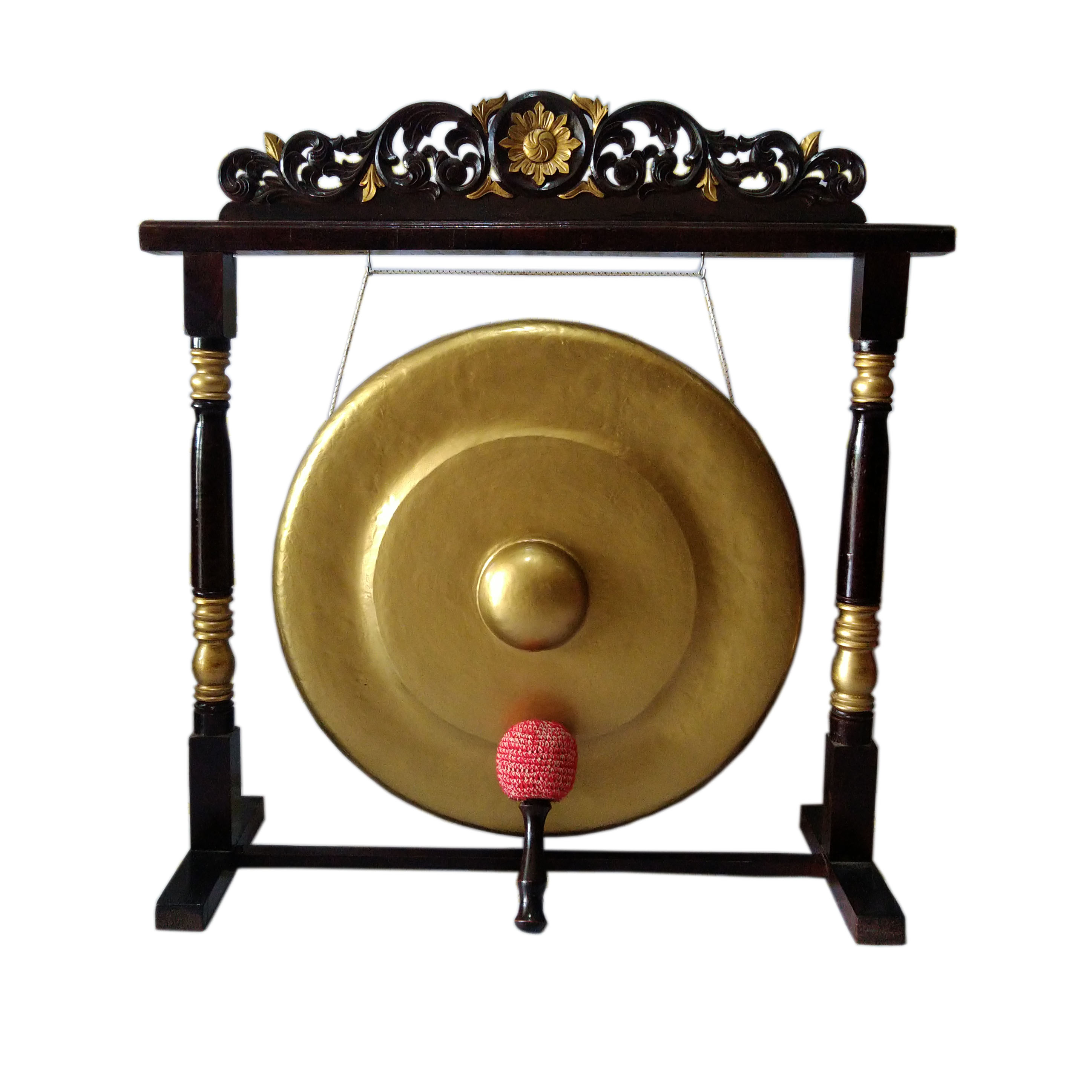 Ensemble De Gong Chinois En Bronze à 7 Cloches - Pour Méditation, Décoration, Ambiance Zen (dimensions Jusqu'à 41 Cm)