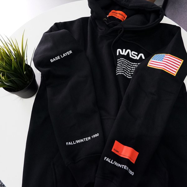 Jaket hoodie nasa discount original