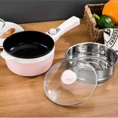 Panci Listrik Masak Kukus Rebus Penggorengan / Panci Elektrik Pan 1,5 Liter
