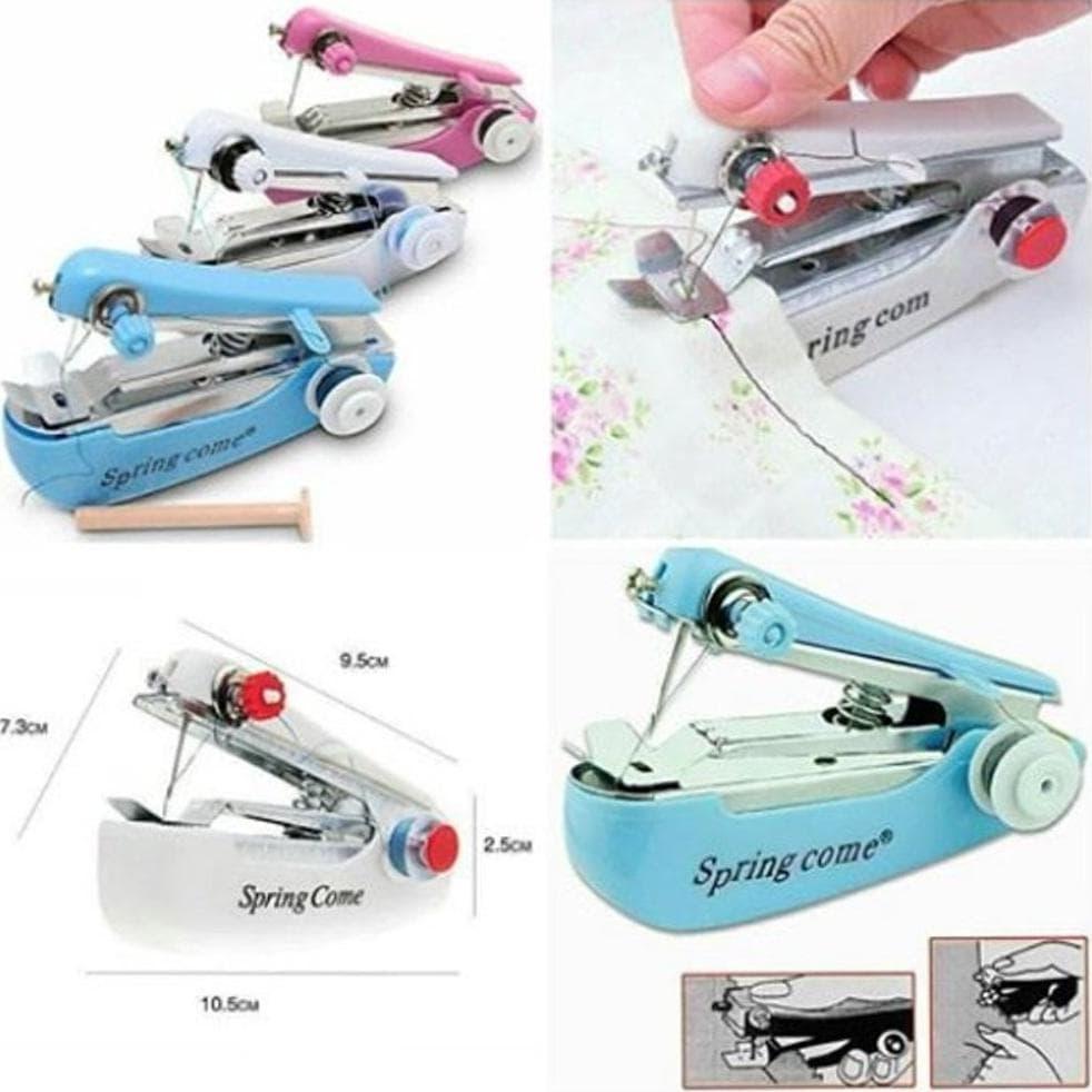 Mesin Jahit Portable Mini Mesin Jahit Tangan Spring Come Lazada Indonesia