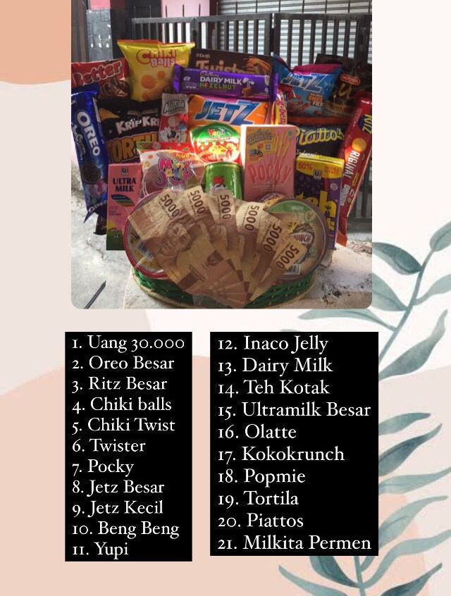 Parses/Hampers & Children's Snack hadiah Cheap Children's Snack Parses Eid Parses Package Parses Money…