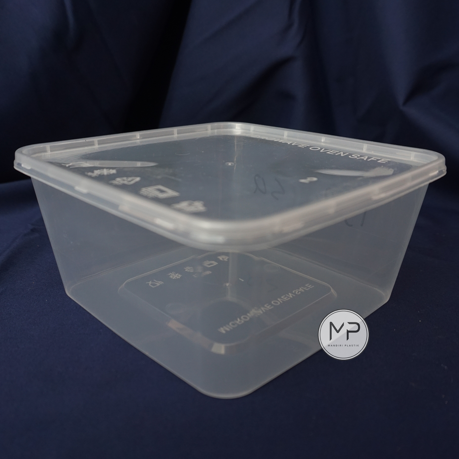 Thinwall / Food container makanan / kotak makan 1500ml KOTAK - (25pcs)