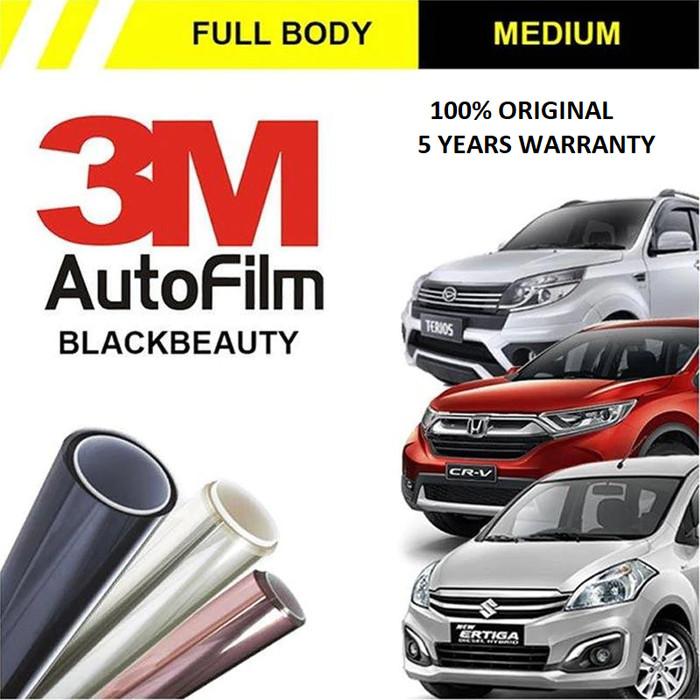 KACA FILM / KACAFILM 3M BLACKBEAUTY / MEDIUM CAR / FULL BODY - RANSSHOP22 Harga 1,693,000 rupiah*Gratis Ongkir