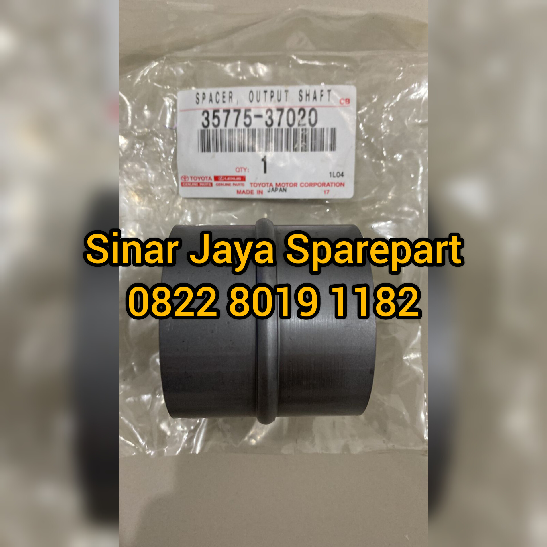 Spacer For Speedometer Drive Gear Toyota Dyna 130HT 130XT 130LT Hino Dutro 130HT 130HD 130MD Original 35775-37020 Harga 550,000 rupiah*Gratis Ongkir