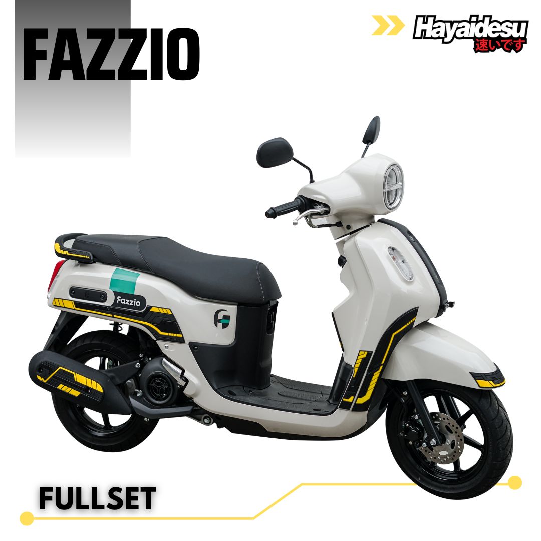 Hayaidesu Body Protector FAZZIO Full Set Cover Harga 486,000 rupiah*Gratis Ongkir
