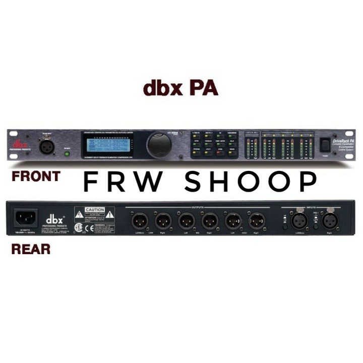 SPEAKER MANAGEMENT DBX DRIVERACK PA / DBX PA | Lazada Indonesia