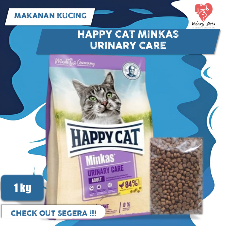 HappyCat Minkas Urinary Care Kemasan 1kg Repack | Happy Cat Urinary Care 1kg Kemasan Repack Harga  47,000 rupiah*Gratis Ongkir