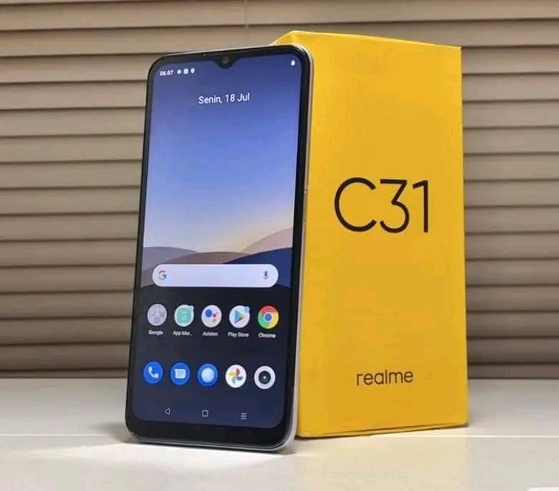 REALME C31 RAM 3\32 Nominus masih mulus fullshet second rasa baru garansi resmi indonesia Harga  900,000 Ringgit*Penghantaran Percuma