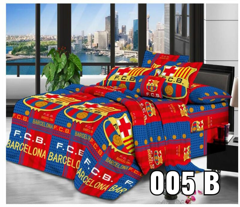 BEDCOVER 1 SET MOTIF BARCELONA