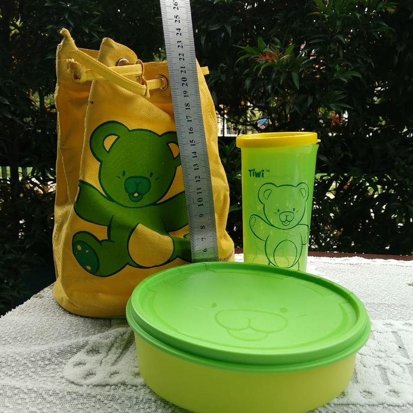 Tupperware Tiwi Fun Set Gratis Tas Lazada Lazada Indonesia - Main Image