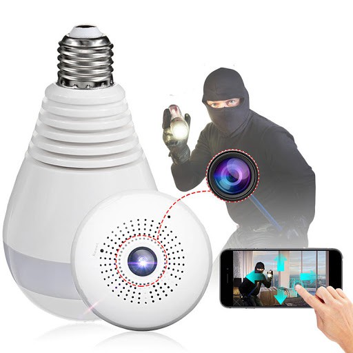 Light Bulb Camera V380s Camera Installation Panoramic Camera V380s