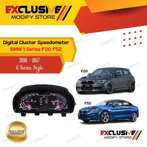 Digital cluster speedometer for BMW F20 F52 (2013-up) G series style Harga 12,750,000 rupiah*Gratis Ongkir