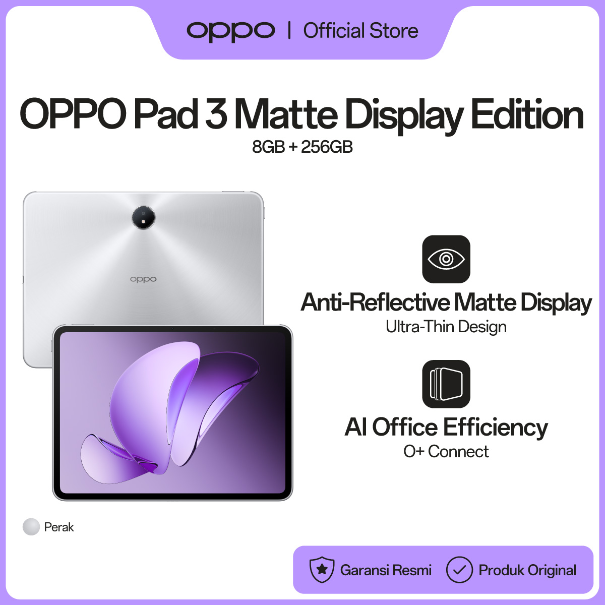 OPPO Pad 3 8GB/256GB Giá 499,000 Đồng*Miễn phí vận chuyển