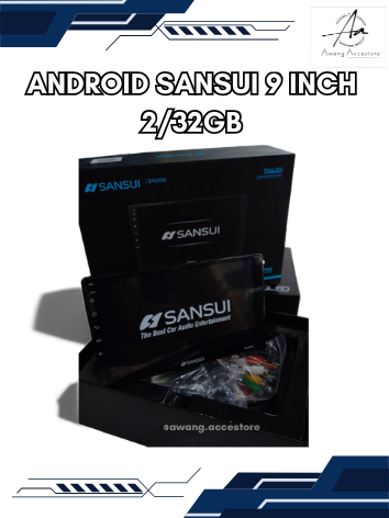 Head Unit 9 Inch Android Sansui Alpha Sa5200I Ram 2/32 Gb Qled Carplay Harga 1,169,000 rupiah*Gratis Ongkir
