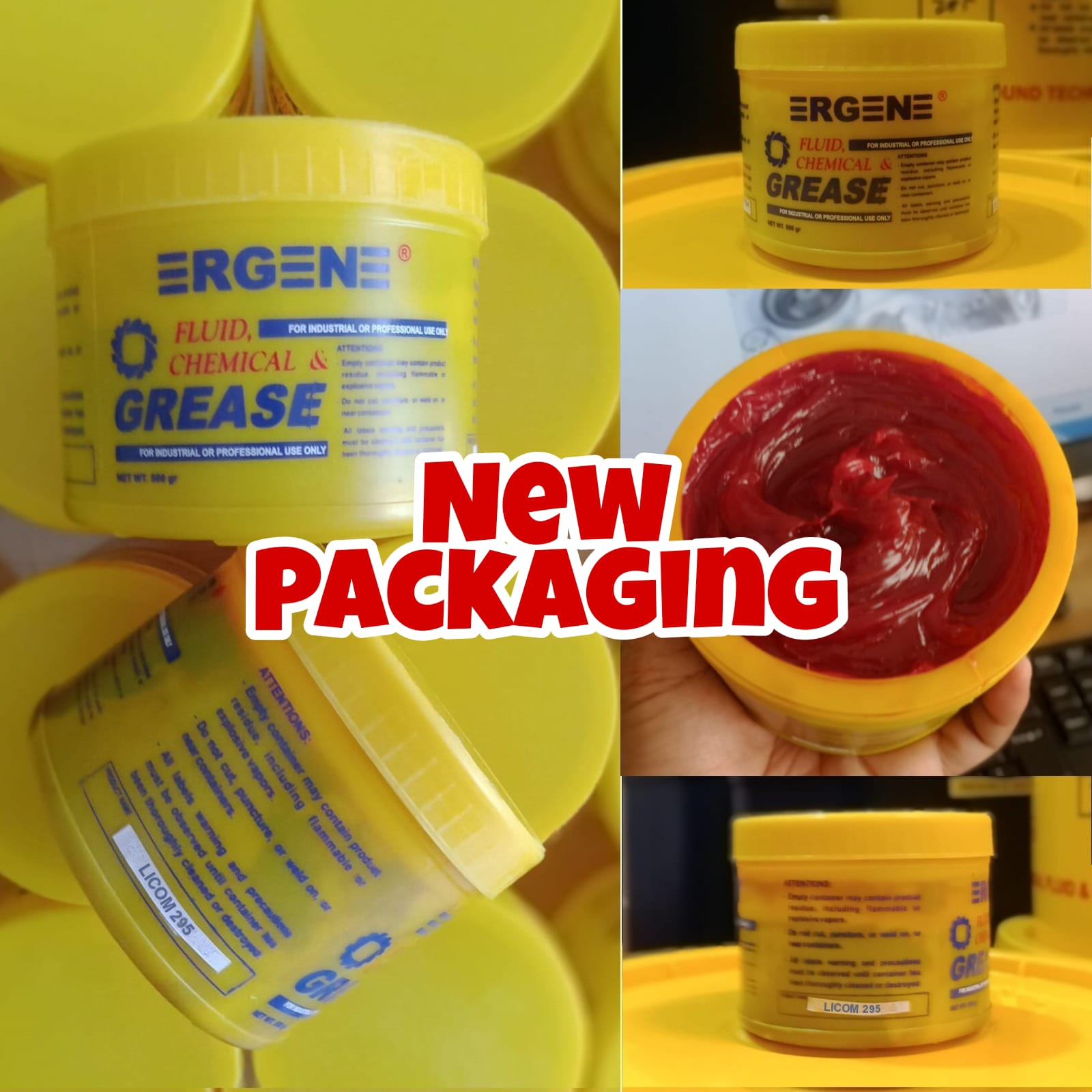 Licom 295 Lithium Complex Grease - Gemuk Bearing Beban Berat Harga 103,800 rupiah*Gratis Ongkir