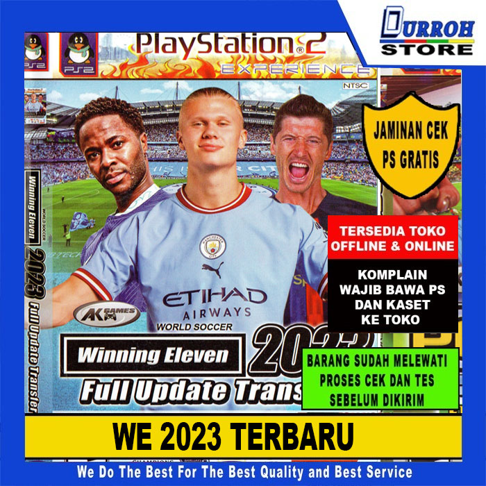 Kaset PS 2 / Playstation 2 WINNING ELEVEN 2023 / WE 2023 SUMMER TRANSFER - Merek Nothing Harga 8,500 rupiah*Gratis Ongkir