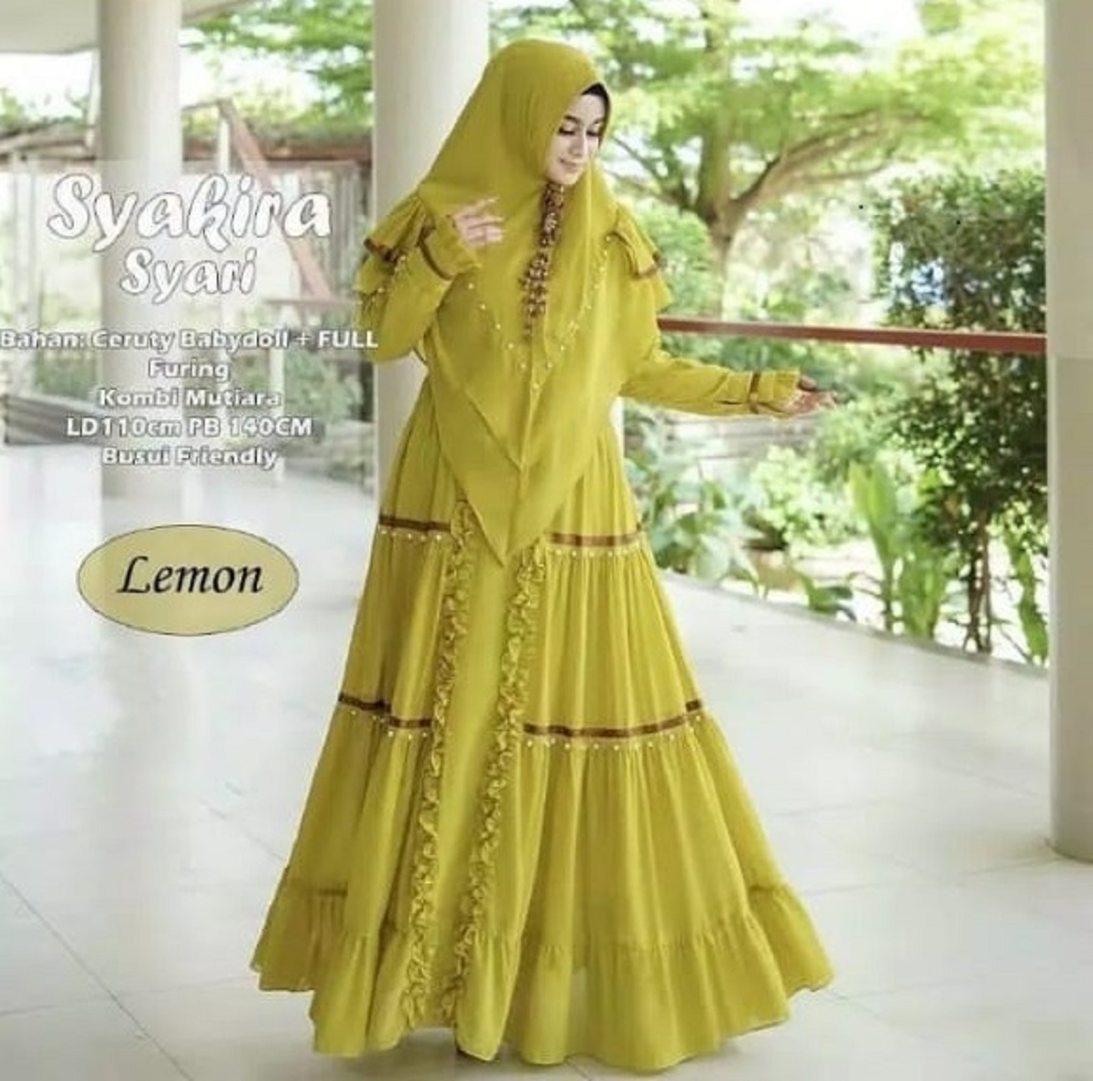 syakira fashion hijab