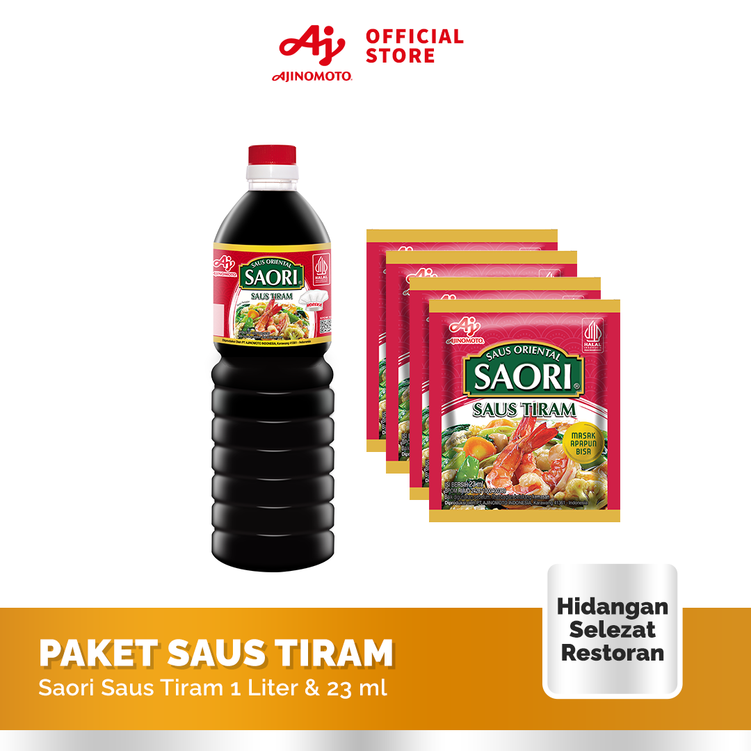 Oyster Sauce Package - Saori Oyster Sauce - Restaurant Delicious Dishes Harga 63,500 rupiah*Gratis Ongkir