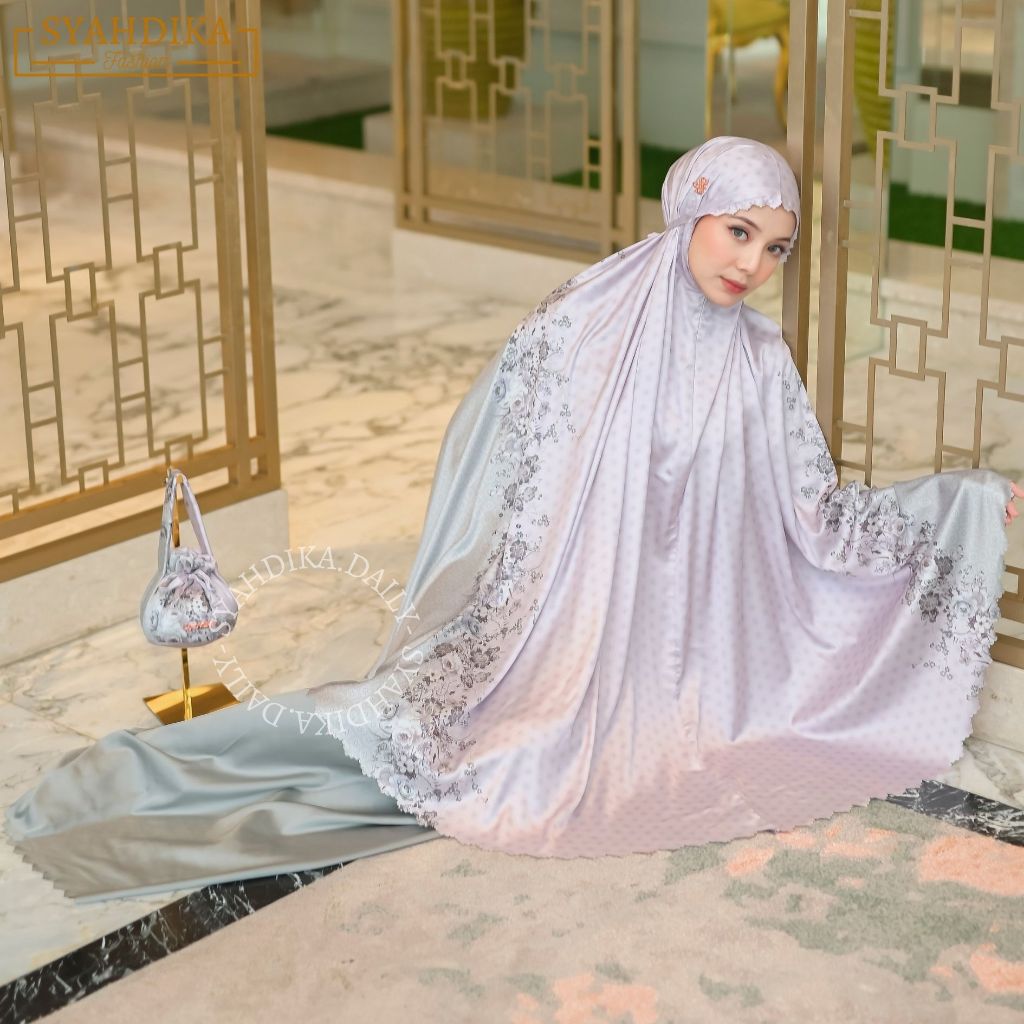 Syahdika - Premium Silk Adult Mukena 2in1 Marwa Series