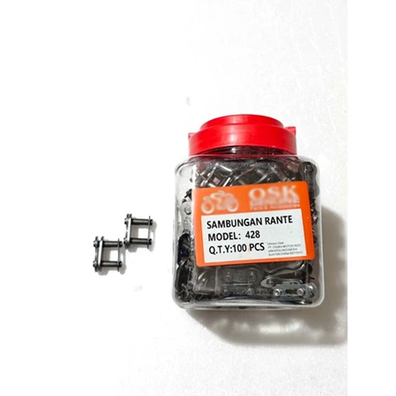 [Content 100] chain link Rante 420 428 428H Harga 57,500 rupiah*Gratis Ongkir