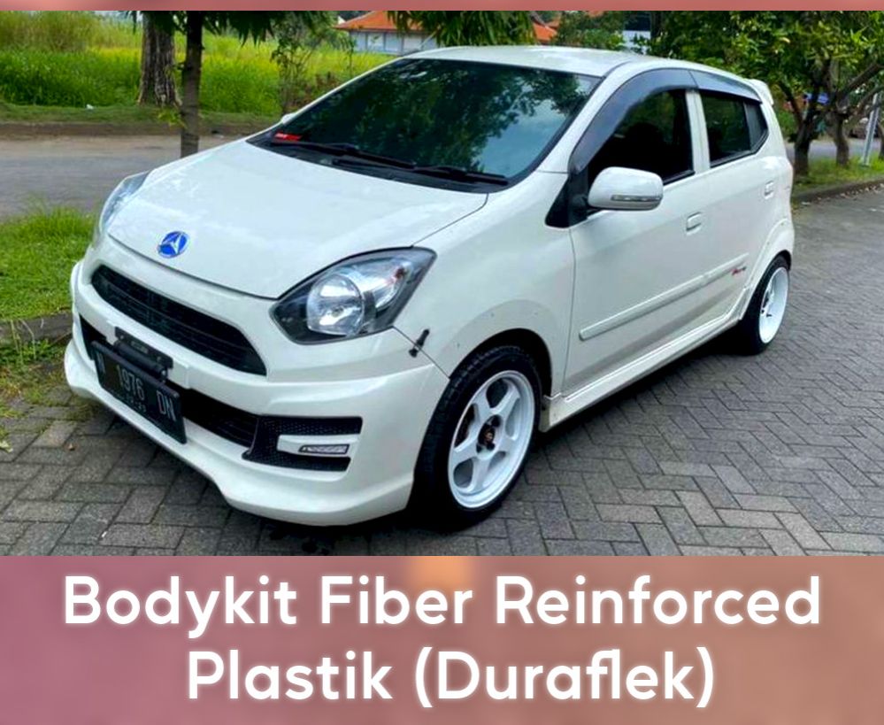 Body Kit Mobil Terbaik Toyota Ayla Agya M Sporty Tahun 2015 Gratis Shampo Mobil Harga 899,999 rupiah*Gratis Ongkir