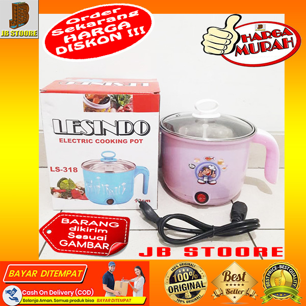 lesindo electric cooking pot