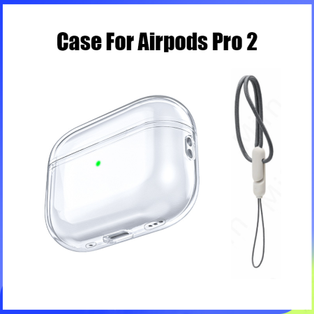Clear Shockproof Case for Apple Airpods Pro 2 - 
