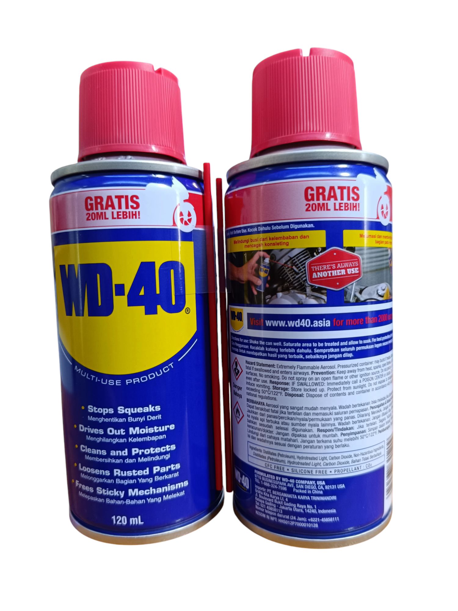 WD-40 120 ML Harga 49,000 rupiah*Gratis Ongkir