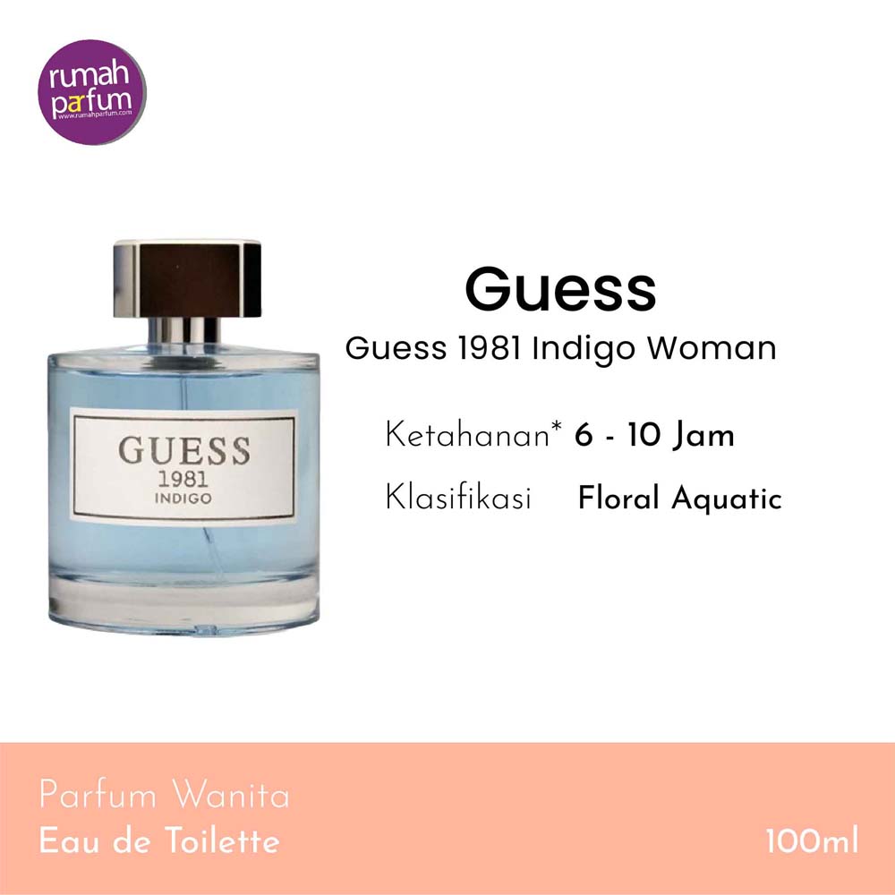 parfum guess indigo 1981