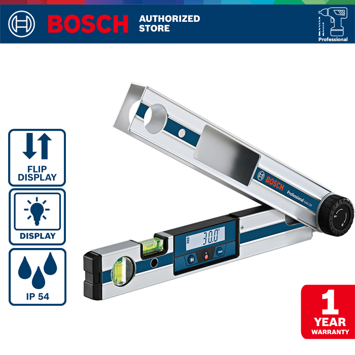 Bosch Angle Measurer Digital Waterpass 40cm GAM 220 Harga 3,479,900 rupiah*Gratis Ongkir