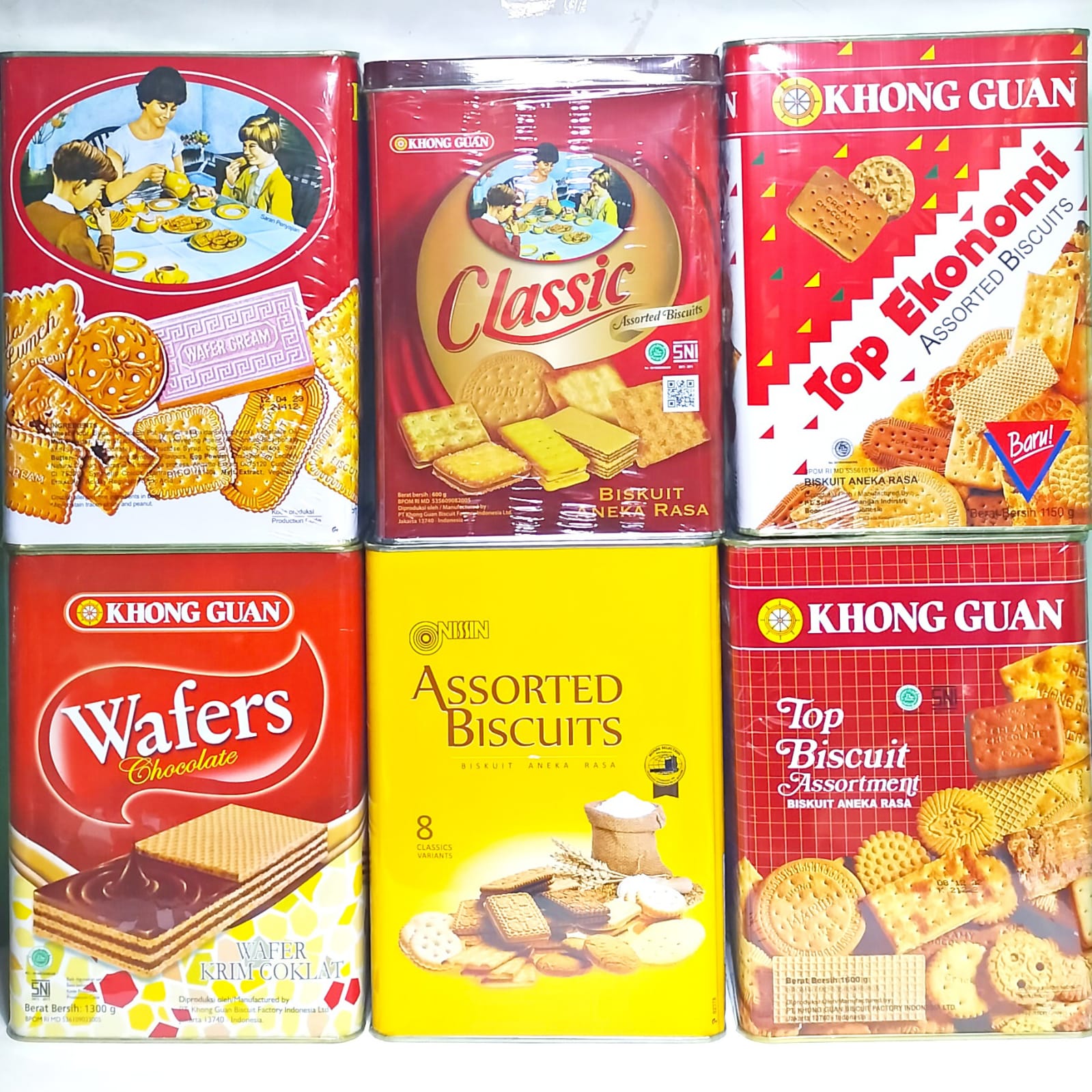 その他 Biskuit konghuan kaleng 1,7kg Jual Khong Guan Biskuit Kaleng Bulat 650 Gr Di Seller