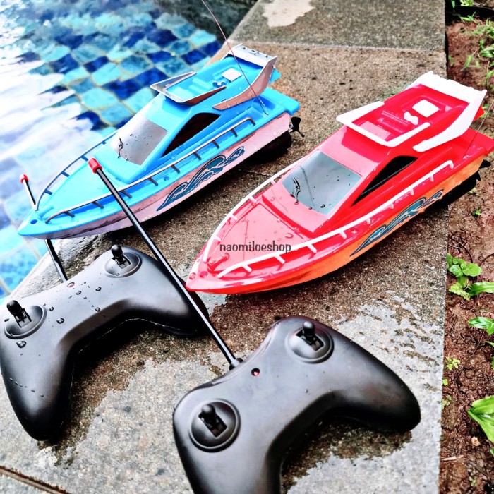 RC SPEED BOAT Remote Control perahu air Kapal RC Speedboat Kapal Remot