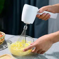 Wireless Hand Mixer Blender Portable USB Rechargeable Pengocok Adonan